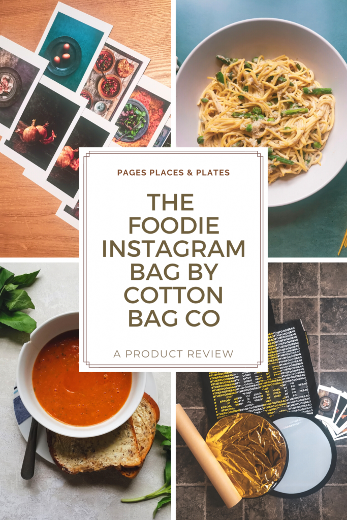 Pinterest image for The Instagram Bag Food Photography Tricks
